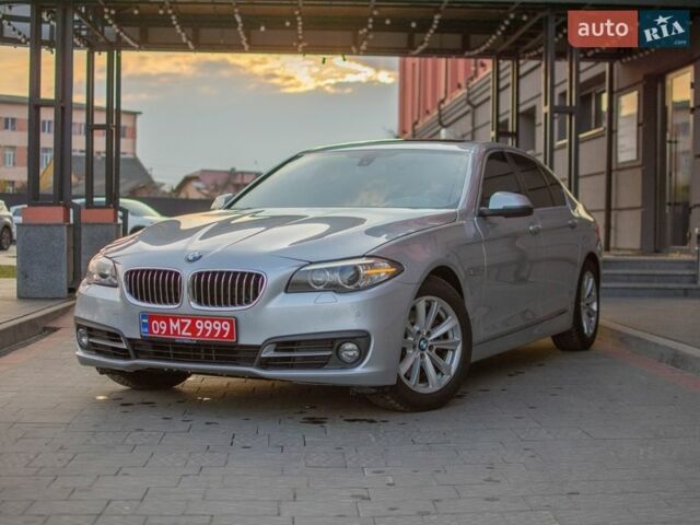 Серый БМВ 5 Серия, объемом двигателя 2 л и пробегом 182 тыс. км за 13850 $, фото 1 на Automoto.ua