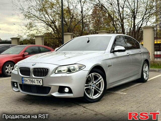 Серый БМВ 5 Серия, объемом двигателя 2 л и пробегом 146 тыс. км за 21900 $, фото 1 на Automoto.ua