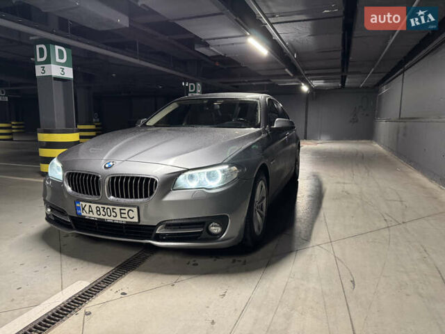 БМВ 5 Серия 2016 в Киеве на Automoto.ua Серый БМВ 5 Серия, объемом двигателя 2 л и пробегом 209 тыс. км за 16500 $, фото 1 на Automoto.ua