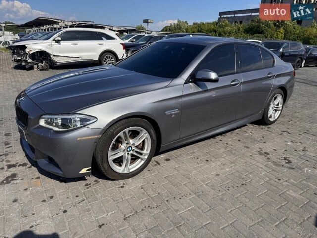 Серый БМВ 5 Серия, объемом двигателя 2 л и пробегом 202 тыс. км за 16900 $, фото 1 на Automoto.ua