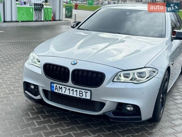 Сірий БМВ 5 Серія, об'ємом двигуна 2 л та пробігом 99 тис. км за 23500 $, фото 1 на Automoto.ua