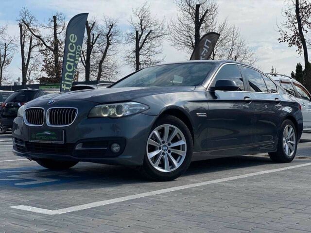 Серый БМВ 5 Серия, объемом двигателя 2 л и пробегом 178 тыс. км за 16990 $, фото 1 на Automoto.ua