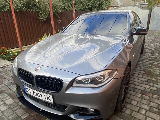 Серый БМВ 5 Серия, объемом двигателя 2 л и пробегом 180 тыс. км за 24000 $, фото 1 на Automoto.ua