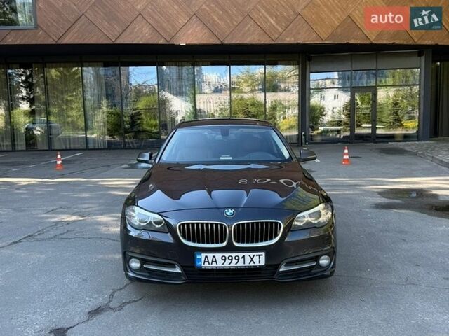 Серый БМВ 5 Серия, объемом двигателя 2 л и пробегом 265 тыс. км за 12500 $, фото 1 на Automoto.ua