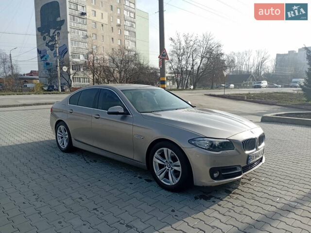 Серый БМВ 5 Серия, объемом двигателя 2 л и пробегом 97 тыс. км за 23000 $, фото 1 на Automoto.ua