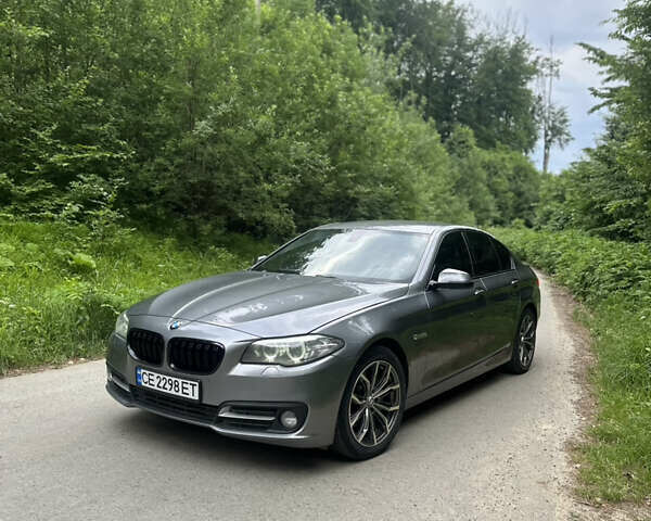 Серый БМВ 5 Серия, объемом двигателя 2 л и пробегом 191 тыс. км за 18200 $, фото 1 на Automoto.ua