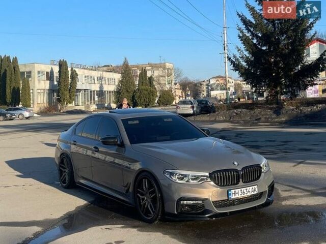 Серый БМВ 5 Серия, объемом двигателя 2 л и пробегом 158 тыс. км за 25000 $, фото 1 на Automoto.ua