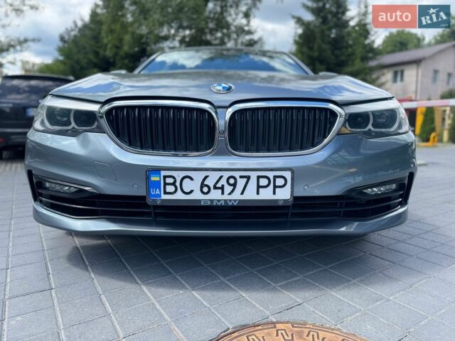 Серый БМВ 5 Серия, объемом двигателя 2 л и пробегом 180 тыс. км за 23400 $, фото 1 на Automoto.ua