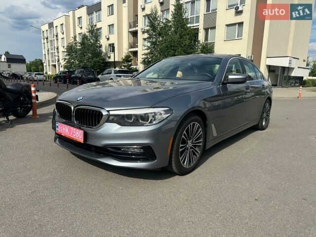 Серый БМВ 5 Серия, объемом двигателя 2 л и пробегом 180 тыс. км за 22500 $, фото 1 на Automoto.ua