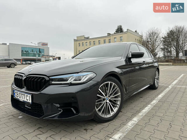 Серый БМВ 5 Серия, объемом двигателя 2 л и пробегом 94 тыс. км за 28800 $, фото 1 на Automoto.ua