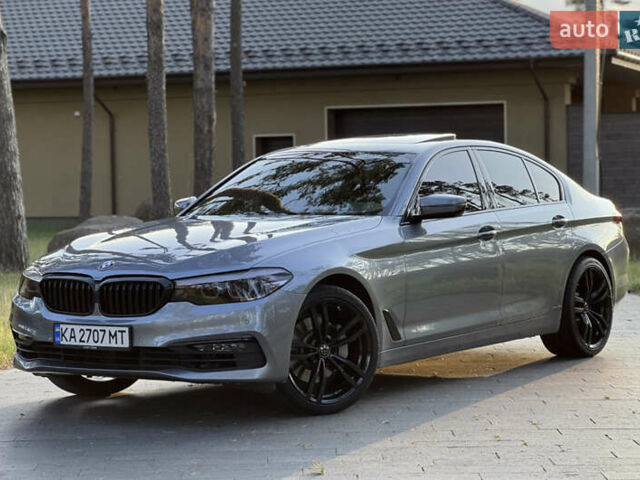 Серый БМВ 5 Серия, объемом двигателя 2 л и пробегом 96 тыс. км за 26800 $, фото 1 на Automoto.ua