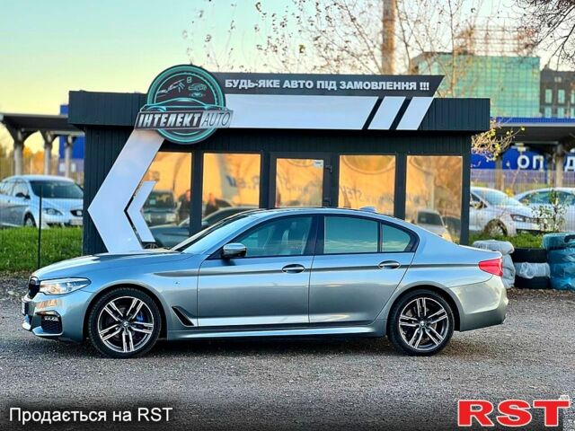 Серый БМВ 5 Серия, объемом двигателя 3 л и пробегом 195 тыс. км за 34700 $, фото 1 на Automoto.ua