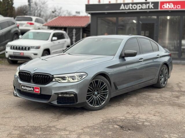Серый БМВ 5 Серия, объемом двигателя 2 л и пробегом 241 тыс. км за 27990 $, фото 1 на Automoto.ua