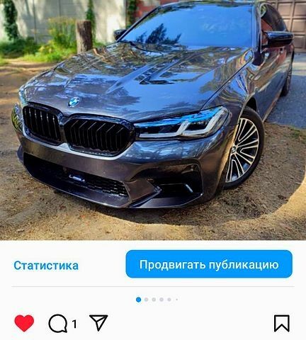 Серый БМВ 5 Серия, объемом двигателя 2 л и пробегом 137 тыс. км за 27500 $, фото 1 на Automoto.ua