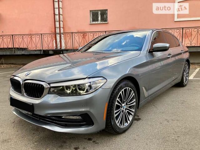 Серый БМВ 5 Серия, объемом двигателя 2 л и пробегом 64 тыс. км за 28900 $, фото 1 на Automoto.ua