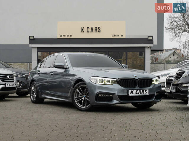 Серый БМВ 5 Серия, объемом двигателя 2 л и пробегом 121 тыс. км за 28900 $, фото 1 на Automoto.ua