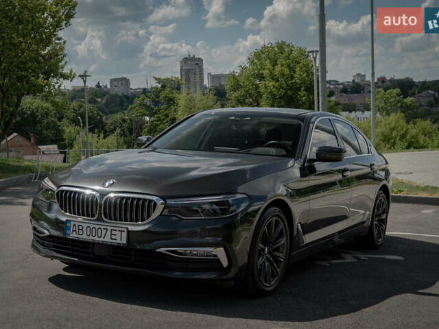 Серый БМВ 5 Серия, объемом двигателя 2 л и пробегом 93 тыс. км за 35500 $, фото 1 на Automoto.ua