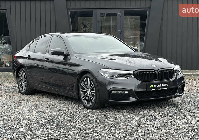 Серый БМВ 5 Серия, объемом двигателя 2 л и пробегом 160 тыс. км за 24500 $, фото 1 на Automoto.ua