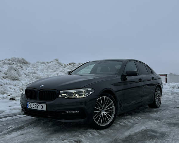 Серый БМВ 5 Серия, объемом двигателя 2 л и пробегом 161 тыс. км за 25500 $, фото 1 на Automoto.ua