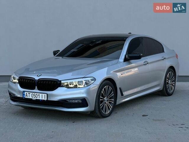 Серый БМВ 5 Серия, объемом двигателя 3 л и пробегом 138 тыс. км за 25400 $, фото 1 на Automoto.ua