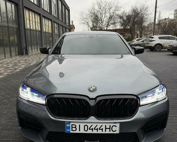 Сірий БМВ 5 Серія, об'ємом двигуна 3 л та пробігом 95 тис. км за 36999 $, фото 1 на Automoto.ua