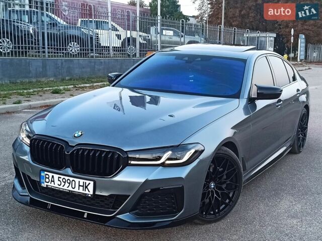 Сірий БМВ 5 Серія, об'ємом двигуна 3 л та пробігом 103 тис. км за 36000 $, фото 1 на Automoto.ua