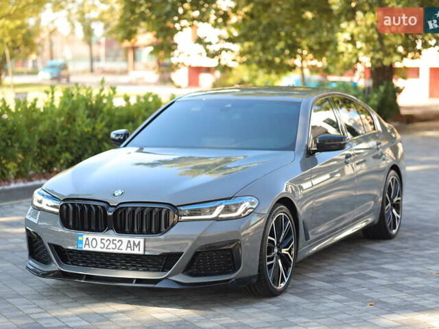 Сірий БМВ 5 Серія, об'ємом двигуна 2.99 л та пробігом 106 тис. км за 56500 $, фото 1 на Automoto.ua