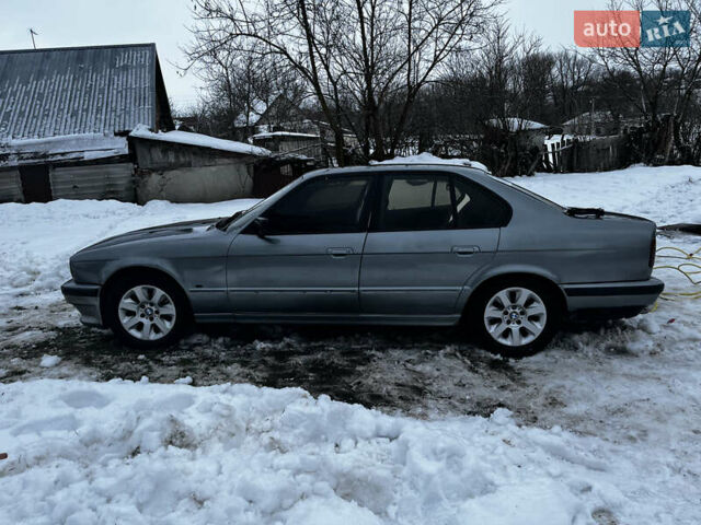 Серый БМВ 5 Серия, объемом двигателя 2.5 л и пробегом 311 тыс. км за 3000 $, фото 1 на Automoto.ua