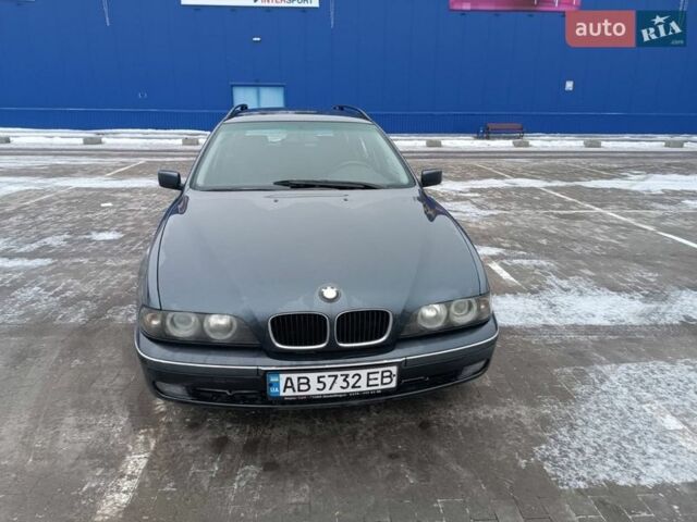 Серый БМВ 5 Серия, объемом двигателя 2 л и пробегом 398 тыс. км за 3600 $, фото 1 на Automoto.ua