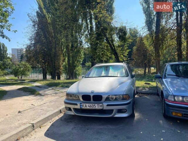 Серый БМВ 5 Серия, объемом двигателя 2.2 л и пробегом 343 тыс. км за 5000 $, фото 1 на Automoto.ua