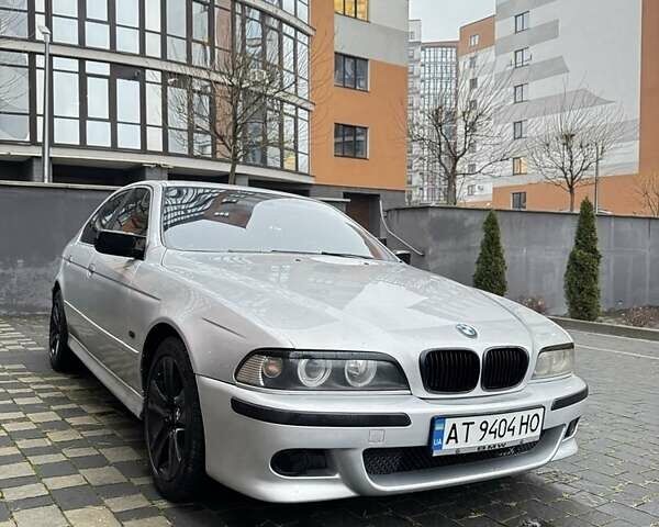 Серый БМВ 5 Серия, объемом двигателя 2.5 л и пробегом 338 тыс. км за 5300 $, фото 1 на Automoto.ua