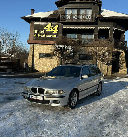 Серый БМВ 5 Серия, объемом двигателя 2.5 л и пробегом 414 тыс. км за 5500 $, фото 1 на Automoto.ua