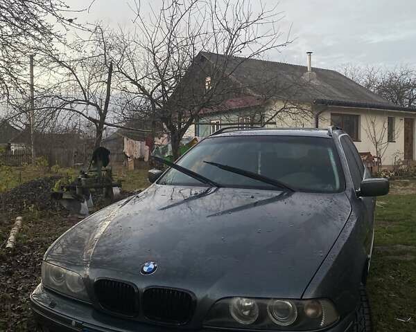 Серый БМВ 5 Серия, объемом двигателя 2.5 л и пробегом 670 тыс. км за 4500 $, фото 1 на Automoto.ua
