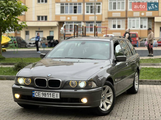 Серый БМВ 5 Серия, объемом двигателя 2.5 л и пробегом 300 тыс. км за 4750 $, фото 1 на Automoto.ua