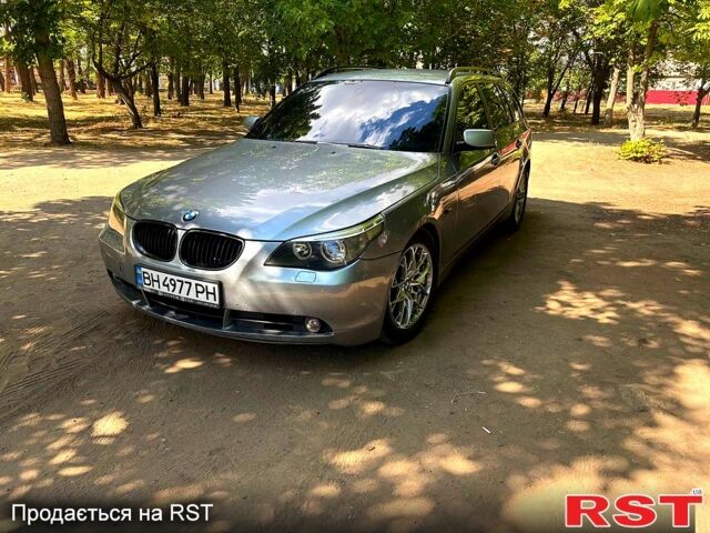Серый БМВ 5 Серия, объемом двигателя 3 л и пробегом 400 тыс. км за 7999 $, фото 1 на Automoto.ua