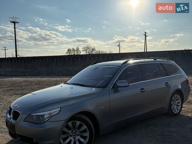 Серый БМВ 5 Серия, объемом двигателя 3 л и пробегом 400 тыс. км за 8500 $, фото 1 на Automoto.ua