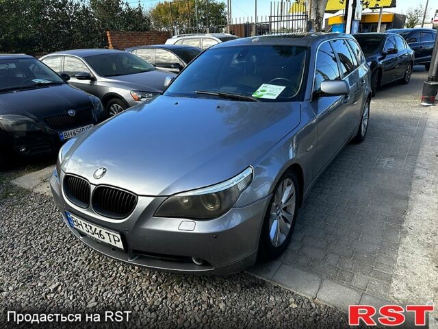 Серый БМВ 5 Серия, объемом двигателя 2.5 л и пробегом 0 тыс. км за 8000 $, фото 1 на Automoto.ua