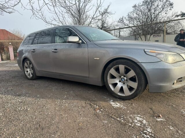 Серый БМВ 5 Серия, объемом двигателя 3 л и пробегом 362 тыс. км за 4500 $, фото 1 на Automoto.ua