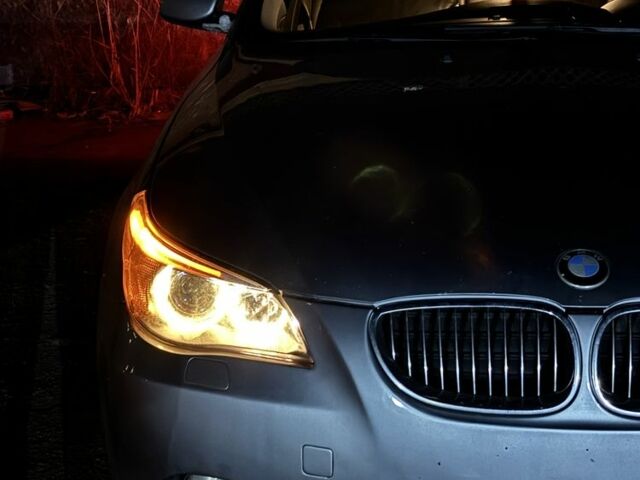 Серый БМВ 5 Серия, объемом двигателя 3 л и пробегом 360 тыс. км за 4400 $, фото 1 на Automoto.ua