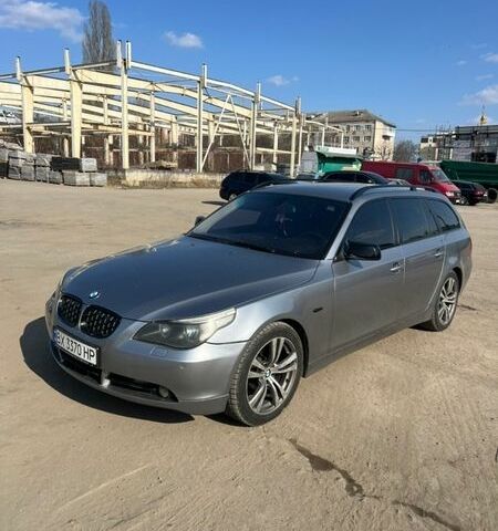 Серый БМВ 5 Серия, объемом двигателя 3 л и пробегом 413 тыс. км за 8300 $, фото 1 на Automoto.ua