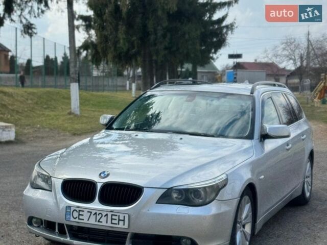 Серый БМВ 5 Серия, объемом двигателя 2.5 л и пробегом 255 тыс. км за 5950 $, фото 1 на Automoto.ua