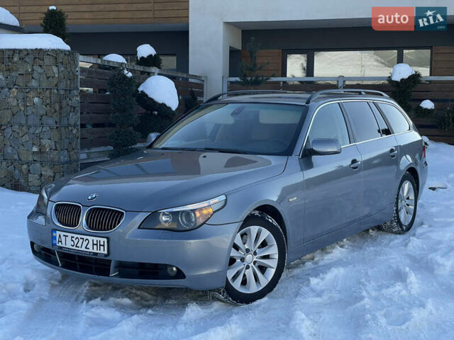 Серый БМВ 5 Серия, объемом двигателя 2.5 л и пробегом 336 тыс. км за 7199 $, фото 1 на Automoto.ua