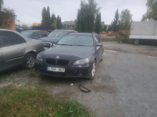 Серый БМВ 5 Серия, объемом двигателя 2.5 л и пробегом 360 тыс. км за 3000 $, фото 1 на Automoto.ua