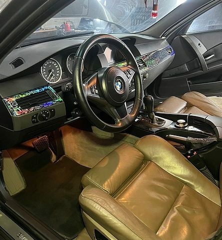 Серый БМВ 5 Серия, объемом двигателя 3 л и пробегом 380 тыс. км за 8700 $, фото 1 на Automoto.ua