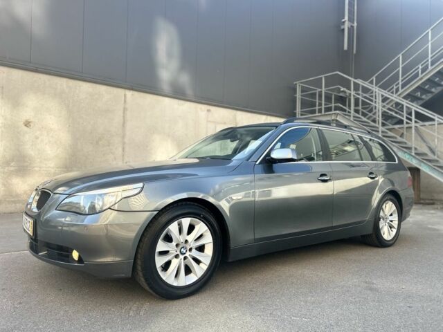 Серый БМВ 5 Серия, объемом двигателя 2.5 л и пробегом 297 тыс. км за 3800 $, фото 1 на Automoto.ua