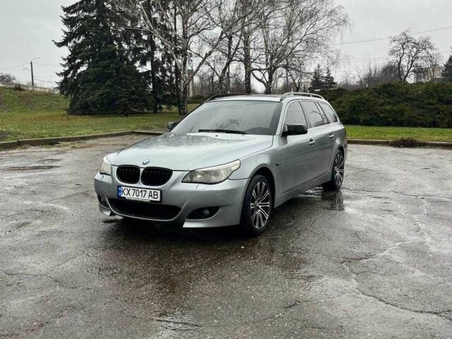 Серый БМВ 5 Серия, объемом двигателя 3 л и пробегом 430 тыс. км за 7300 $, фото 1 на Automoto.ua