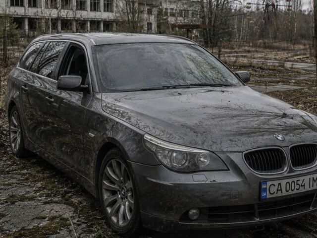 Серый БМВ 5 Серия, объемом двигателя 2.5 л и пробегом 333 тыс. км за 6450 $, фото 1 на Automoto.ua