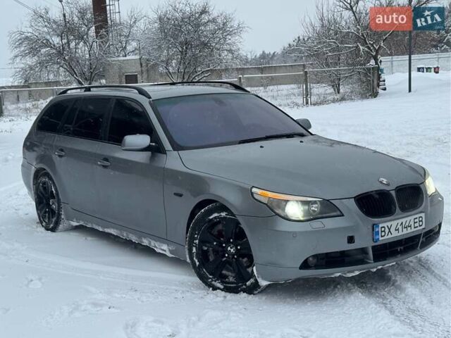 Сірий БМВ 5 Серія, об'ємом двигуна 2.5 л та пробігом 320 тис. км за 6799 $, фото 1 на Automoto.ua