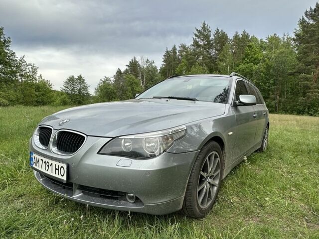 Сірий БМВ 5 Серія, об'ємом двигуна 2.5 л та пробігом 341 тис. км за 7180 $, фото 1 на Automoto.ua