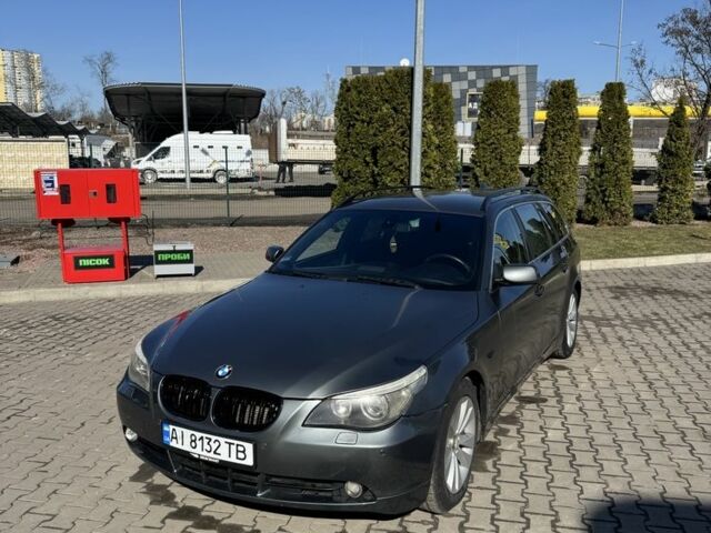 Серый БМВ 5 Серия, объемом двигателя 2.5 л и пробегом 400 тыс. км за 4500 $, фото 1 на Automoto.ua